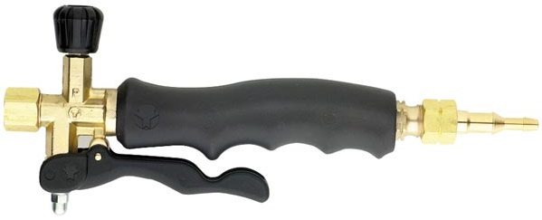 Oxyturbo rukoväť plynový horák 3/8" oceľ zlatá/čierna