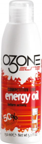 sports massage oil Energy Oil150 ml white/red