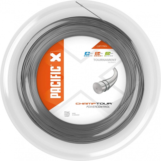squash string Champ Tour 1.25 mm 200 meters black