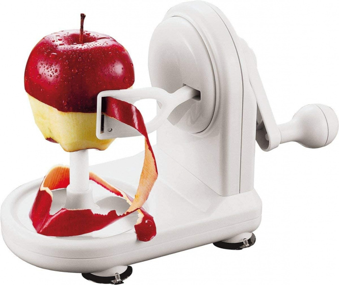 Paderno appelschiller handmatig 24 x 11 cm ABS wit Paderno appelschiller handmatig 24 x 11 cm ABS wit