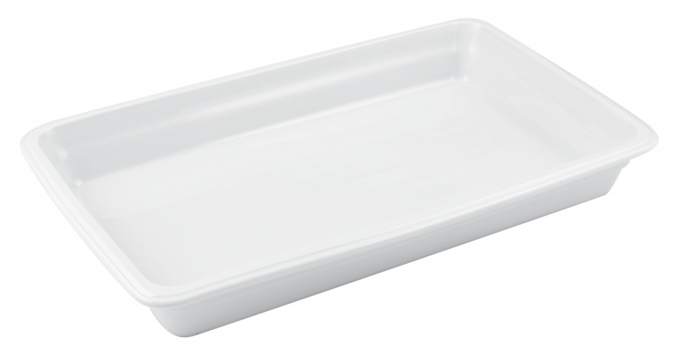 Paderno nádoba vhodná do rúry 53 x 32 x 1,9 cm porcelánová biela