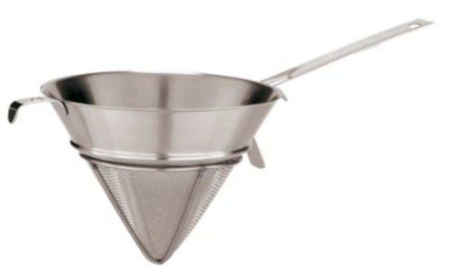 Paderno koncové sito s ochranou závitu 24 cm nerez strieborná