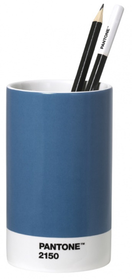 Pantone držiak na pero 11 x 5 cm porcelánovo modrý