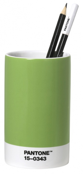 Pantone držiak na pero 11 x 5 cm porcelánová zelená