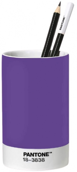 Pantone držiak na pero 11 x 5 cm porcelánový fialový