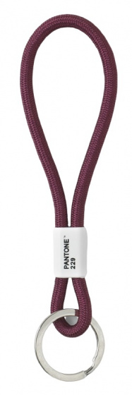 Pantone key ring 18 cm nylon purple