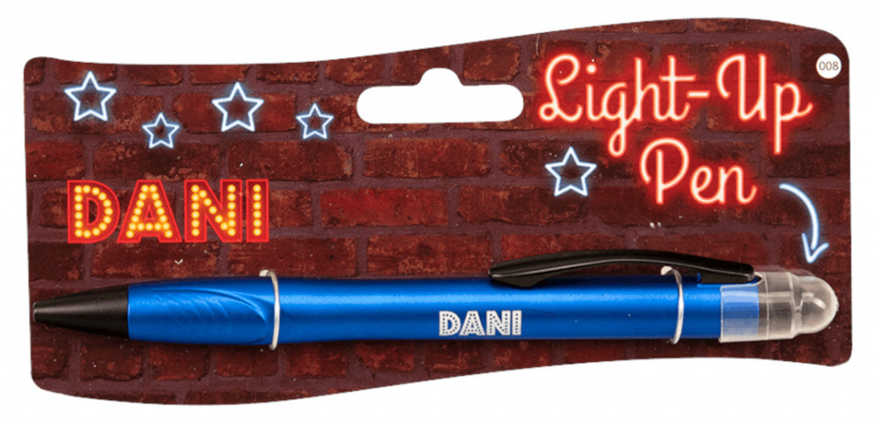 Paper Dreams balpen light up dani junior donkerblauw