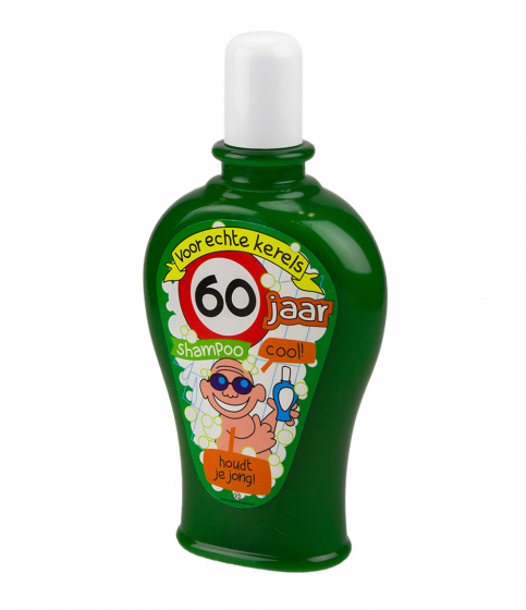 Papierové sny zábavný šampón 60 rokov muži 350 ml zelený