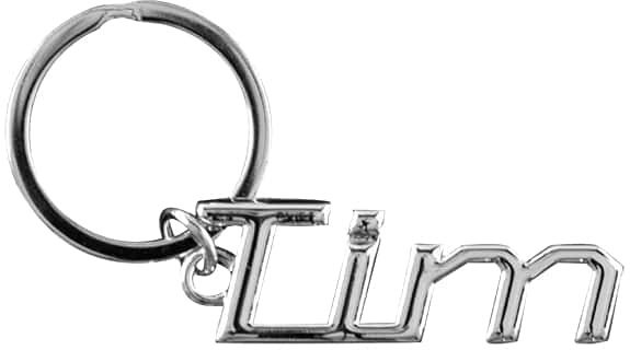 Paper Dreams Kľúčenka Tim 11,5 x 7,5 cm hliník