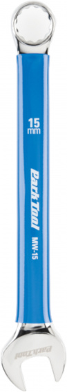 Park Tool vidlicový kľúč MW 15 mm oceľ strieborná/modrá