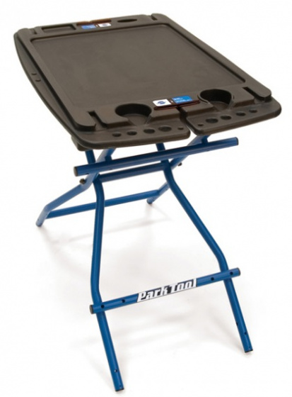 Park Tool pracovný stôl PB-1 56 x 13,5 x 111 cm oceľ modrá/čierna