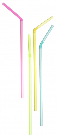 Party Stars slamky šetrné k prírode 24 cm 50 kusov