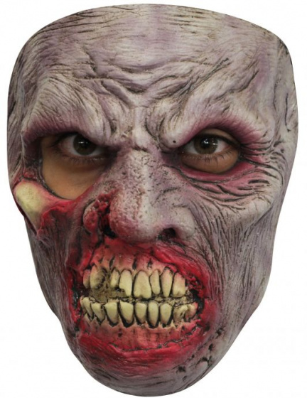 Partychimp pleťová maska Zombie 9 latexová béžová jednoveľkosť
