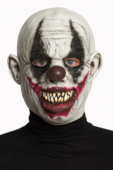 Partychimp hlavná maska ??Creepy Grinning latexová jednoveľkosť