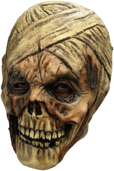 Partychimp maska ??na hlavu Rotting Mummy latexová jednoveľkosť