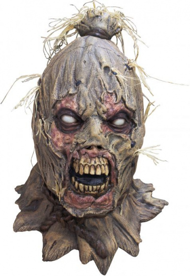 Partychimp maska ??na hlavu zombie Scareborn latexová hnedá jednoveľkosť