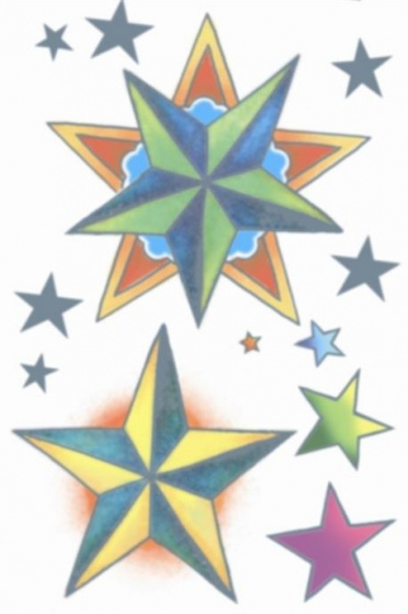 Tinsley neptattoo Nautical Stars polyester