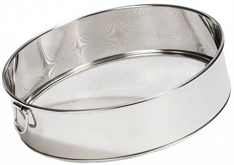 Patisse meelzeef 20,5 x 5,5 cm rvs zilver Patisse meelzeef 20,5 x 5,5 cm rvs zilver