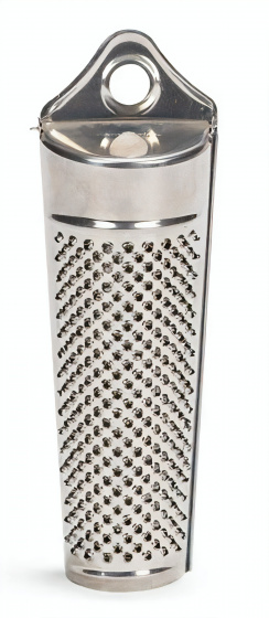 Patisse nootmuskaatrasp 13 x 3 cm rvs zilver Patisse nootmuskaatrasp 13 x 3 cm rvs zilver