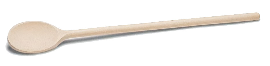 Patisse pollepel 30 cm hout blank Patisse pollepel 30 cm hout blank