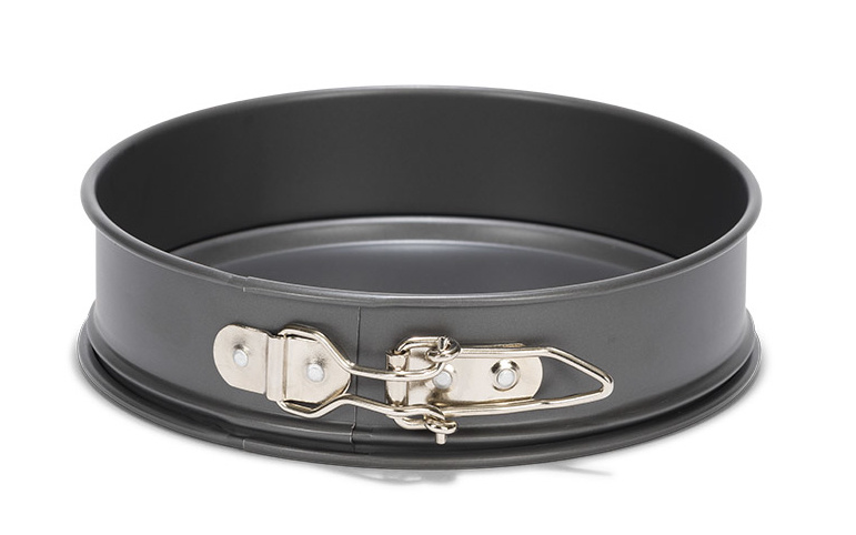 Patisse springvorm met bodem 16 cm staal antraciet Patisse springvorm met bodem 16 cm staal antraciet