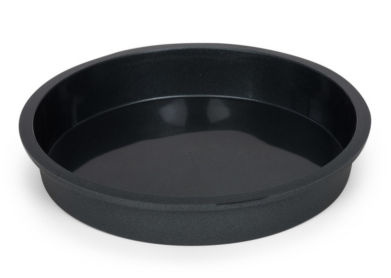 Patisse Tortová forma 24 x 4,2 cm silikónová čierna