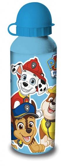 drinking cup Paw Patrol 500 ml aluminium light blue