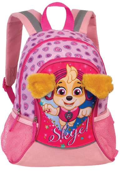 backpack Paw Patrol junior 6 L polyester 35 cm pink