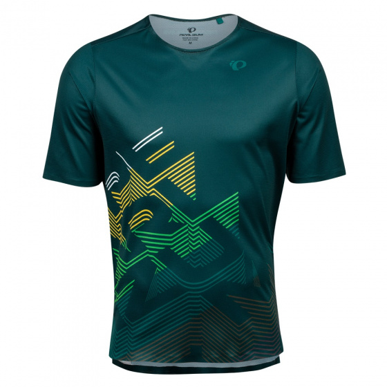 fietsshirt Launch heren polyester groen maat XL fietsshirt Launch heren polyester groen maat XL
