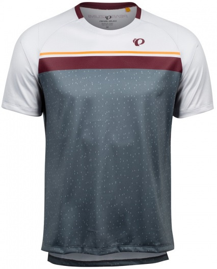 cyklistická košeľa Summitmen's polyester šedo/biela veľkosť S