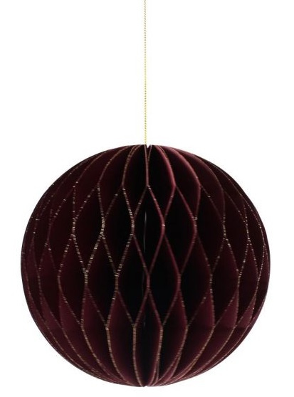 Peha vianočné gule 15 cm papier tmavo modrá/strieborná