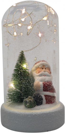 Peha vianočné poháre Santa Claus ľad 17,5 x 9,5 cm poháre biele / červené