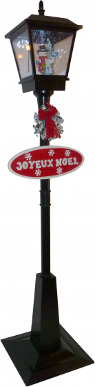 Peha lantaarnpaal Joyeux Noel 180 cm staal zwart Peha lantaarnpaal Joyeux Noel 180 cm staal zwart