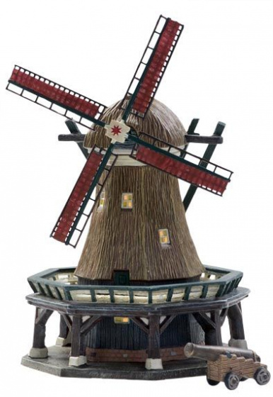 Peha veterný mlyn De Kaai in Sloten 17 x 17 x 18 cm hnedá