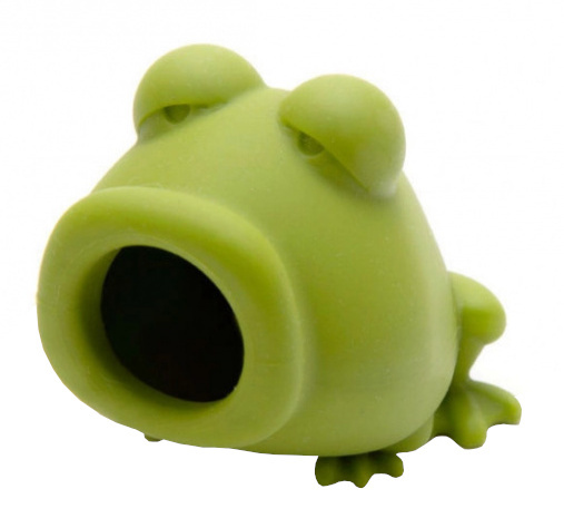 Peleg Design štiepačka na vajíčka Žĺtka žaba 7 x 5 cm silikónová zelená