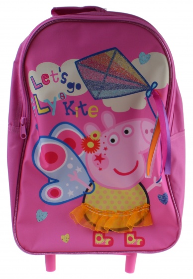 trolley backpack Fly a Kite Peppa Pig 8 liter pink