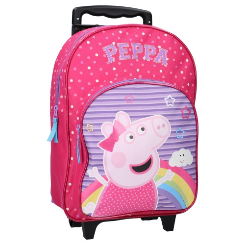 Nickelodeon trolley rugzak peppa pig 13 liter polyester roze