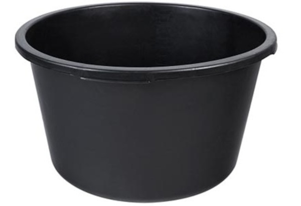 Perel stavebná jama 65 litrov 34 x 59,5 cm polyetylén/PP čierna