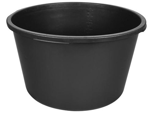 Perel stavebná jama 90 litrov 38 x 64,5 cm polyetylén/PP čierna