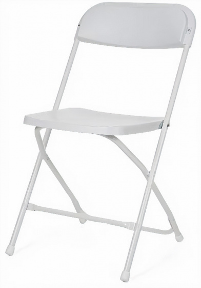 folding chair 44 x 40 x 80 cm white