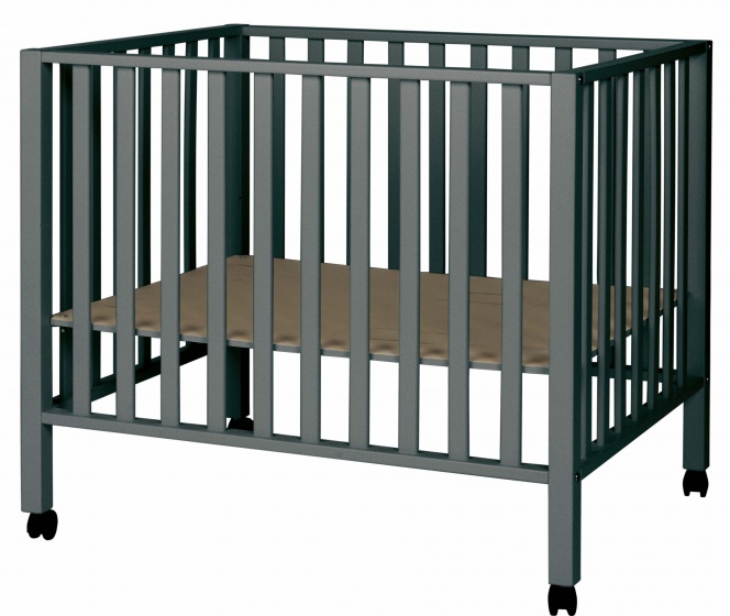 Pericles babybox Amy met wielen 98 x 78 cm grijs Pericles babybox Amy met wielen 98 x 78 cm grijs