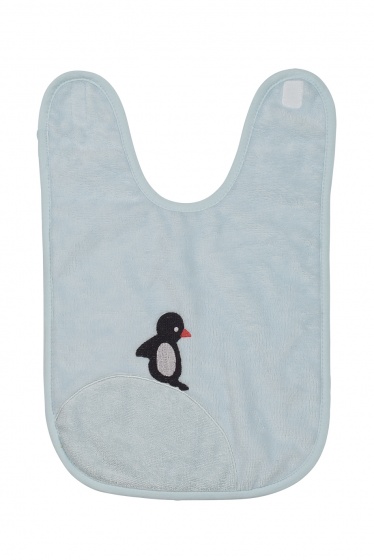 bib Oceaanlarge bamboo 45 cm light blue
