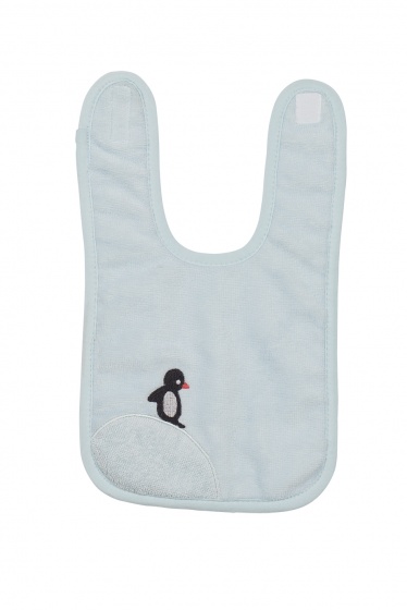 bib Oceaansmall 32 cm light blue, black