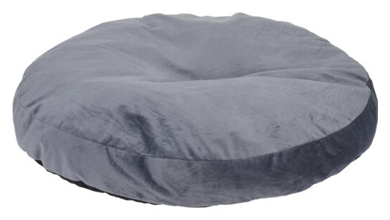 Pets Collection podsedák pre psa 60 x 60 x 10 cm polyester sivý