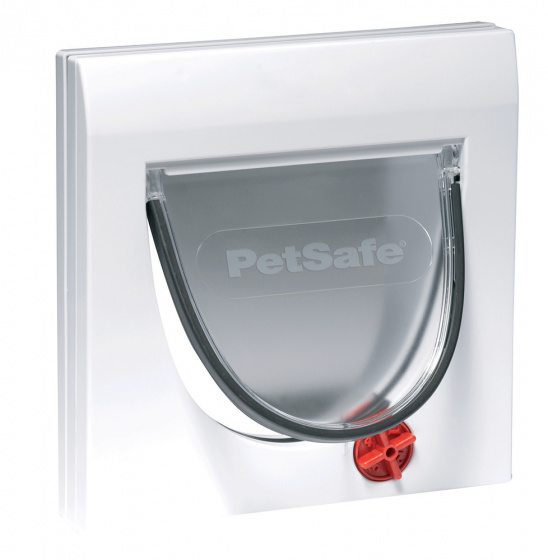 PetSafe mačacia klapka tunel 4Way 22,3 x 16 cm biela 2dielna