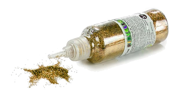 Pincello glitters in tube junior 70 gram geel