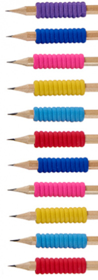 Pincello kleurpotloden 6 kleuren junior 18 cm hout 12 delig
