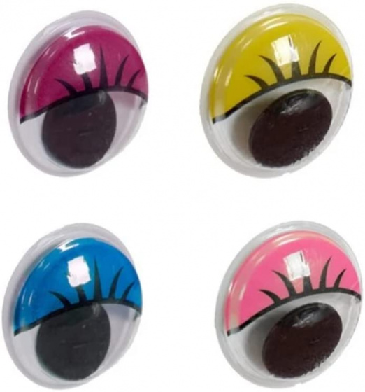 Pincello knutselset ogen junior 11 x 10 x 0,5 cm 20 delig