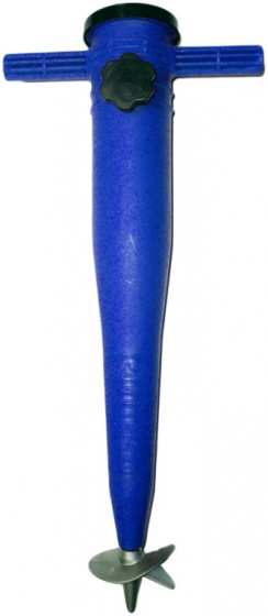 Pincho držiak slnečníka 38-50 mm hliník 40 cm modrý