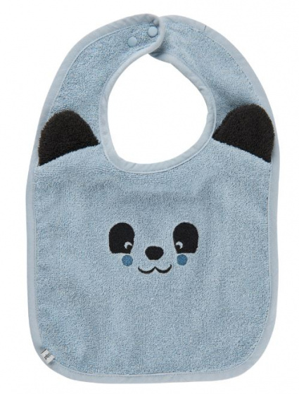 bib Organic Terry junior cotton light blue one-size